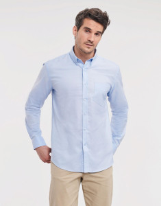 Pánksa košeľa LS Tailored Button-Down Oxford  - Russel