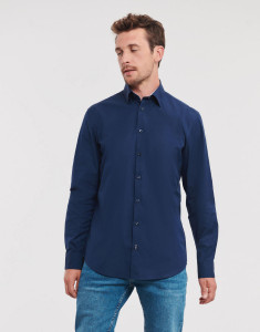 Košeľa Tailored Contrast Ultimate Stretch  - Russel