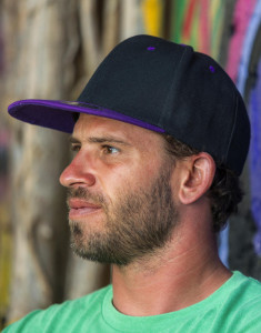 Šiltovka Bronx Original s plochým šiltom - Result