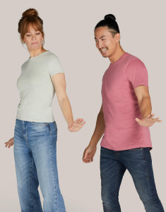 Dokonale potlačiteľné tričko bez štítku - SG