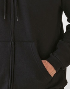 Unisex mikina s kapucňou a zipsom ID.205 50/50 - B&C