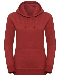 Dámska mikina Authentic Melange Hooded Sweat - Russel