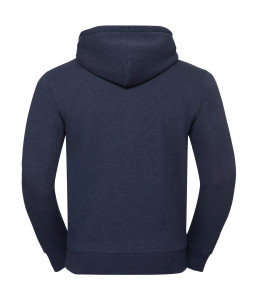 Pánska mikina Authentic Melange Zipped Hood Sweat - Russel