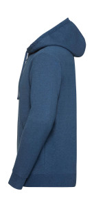 Pánska mikina Authentic Melange Zipped Hood Sweat - Russel