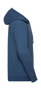 Pánska mikina Authentic Melange Zipped Hood Sweat - Russel