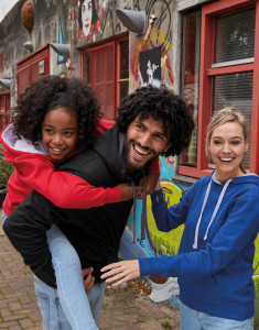 Dámska mikina s kapucňou - SG