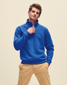 Mikina s krátkym zipsom - FOM