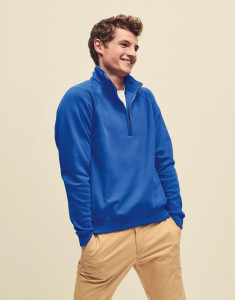 Mikina s krátkym zipsom - FOM