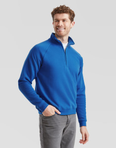 Mikina s krátkym zipsom - FOM