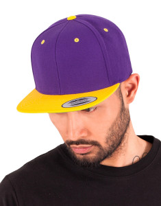 Dvojfarebná klasická šiltovka Snapback  - Classics