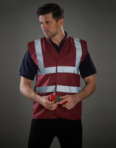 Bezpečnostná vesta s reflexnými popruhmi - Yoko