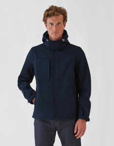 Pánska bunda Hooded Softshell/men - B&C