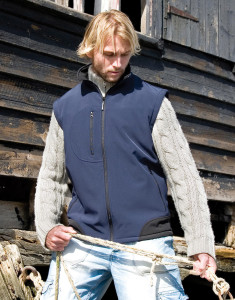 Pánska vesta Softshell - Result