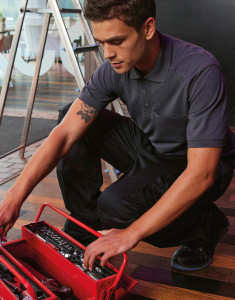 Pracovná polokošeľa s vreckom Skill Pro - B&C PRO