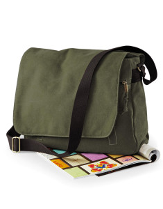 Taška na rameno Vintage Canvas - Quadra