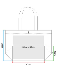Veľká taška EarthAware™ Organic Marina Tote XL - Westford Mill