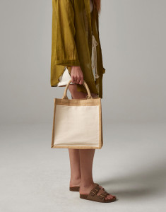 Stredná jutová taška s bavlneným vreckom - Westford Mill