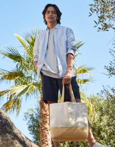 Taška Jute Base Canvas Tote - Westford Mill