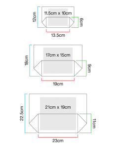 Organická taštička na doplnky EarthAware ™ Pouch - Westford Mill