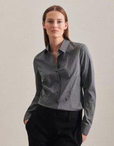 Košeľa Slim Fit s dlhými rukávmi Kent - Seidensticker