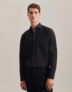 Košeľa Seidensticker Modern Fit s dlhým rukávom - Seidensticker