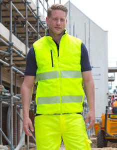 Obojstranná jemná vesta - Result