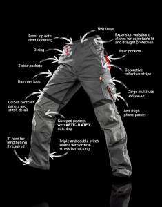 Nohavice Work-Guard Technical - Result