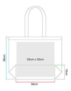 Plstený Shopper - Bag Base