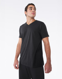 Unisex tričko Jersey V-Neck - Bella+Canvas