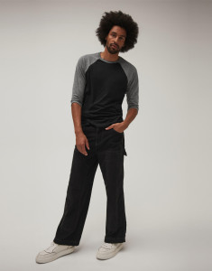 Tričko 3/4 Sleeve Baseball  - Bella+Canvas