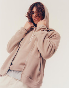 Mikina Unisex Poly-Cotton s kapucňou a na zips - Bella+Canvas