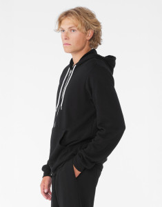 Mikina Unisex Poly-Cotton s kapucňou a na zips - Bella+Canvas