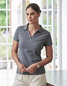 Dámske polotričko Luxury Stretch V - Tee Jays