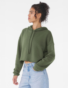 Dámska mikina Cropped Fleece - Bella+Canvas