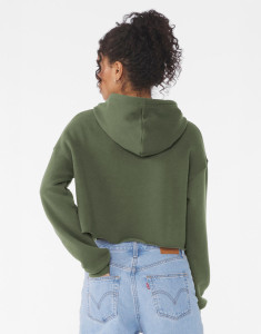 Dámska mikina Cropped Fleece - Bella+Canvas