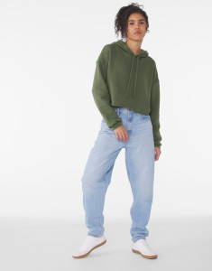 Dámska mikina Cropped Fleece - Bella+Canvas