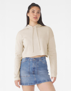 Dámska mikina Cropped Fleece - Bella+Canvas