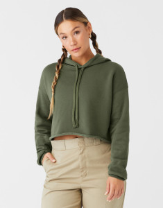 Dámska mikina Cropped Fleece - Bella+Canvas
