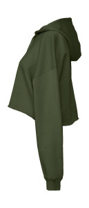 Dámska mikina Cropped Fleece - Bella+Canvas