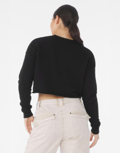 Dámska mikina Cropped Crew Fleece - Bella+Canvas
