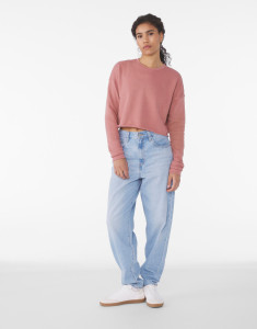 Dámska mikina Cropped Crew Fleece - Bella+Canvas