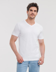 Pánske tričko Pure Organic V-Neck - Russel