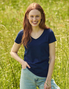 Dámske tričko Iconic 150 V Neck  - FOM