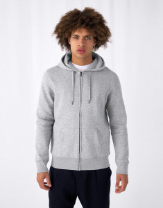 Mikina KING Zipped Hood - B&C