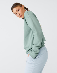Unisex mikina Drop Shoulder Fleece - Bella+Canvas
