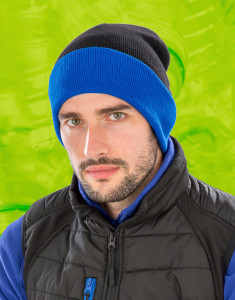 Čiapka Recycled Black Compass Beanie - Result