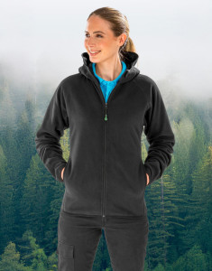 Bunda s kapucňou Recycled Microfleece  - Result