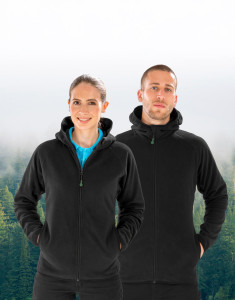 Bunda s kapucňou Recycled Microfleece  - Result