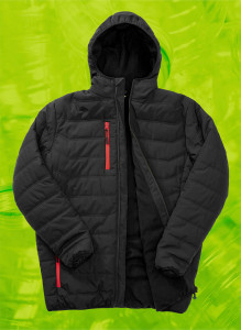 Bunda Black Compass Padded Winter Jacket - Result