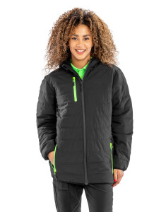 Bunda Black Compass Padded Winter Jacket - Result